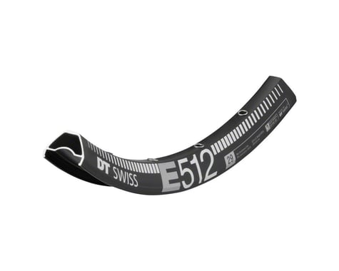 DT Swiss E 512 Enduro Rim (Black) (Tubeless) (25mm Internal Width) (28H) (29")