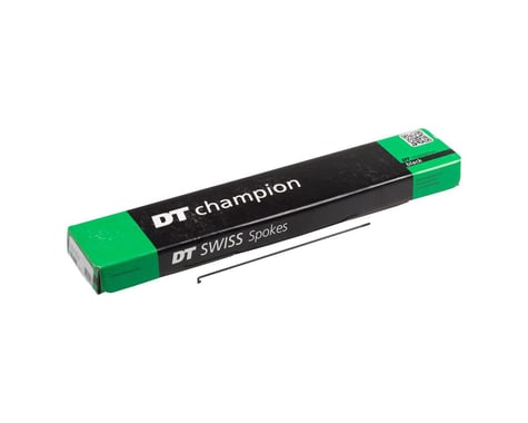 DT Swiss Champion J-bend Spoke (Black) (2.0mm) (175mm)