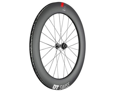 DT Swiss ARC 1100 DiCut Front Road Wheels (Black) (Centerlock) (80mm Depth) (12 x 100mm) (700c)