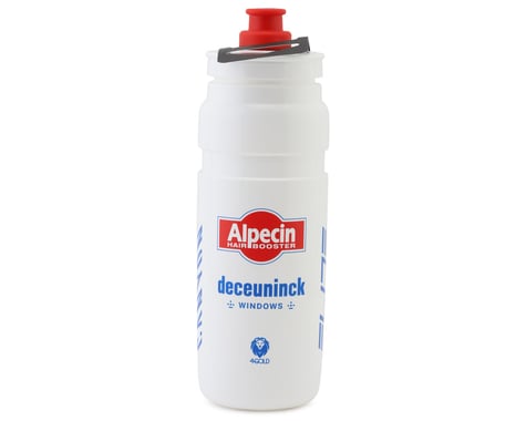 Elite Fly Team Water Bottle (White) (Alpecin Deceuninck) (25oz)