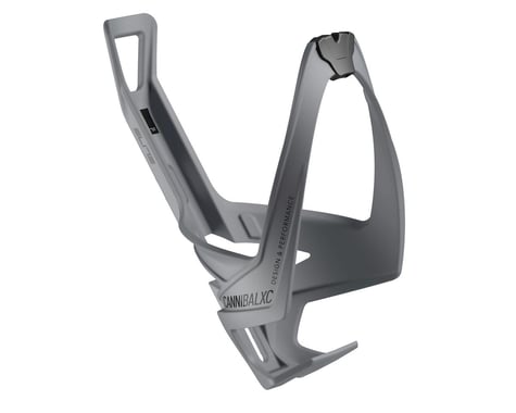 Elite Cannibal XC Water Bottle Cage (Soft Touch Grey)