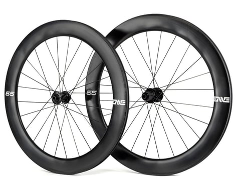 Enve 65 Foundation Series Disc Brake Wheelset (Black) (Shimano/SRAM) (12 x 100, 12 x 142mm) (700c / 622 ISO)