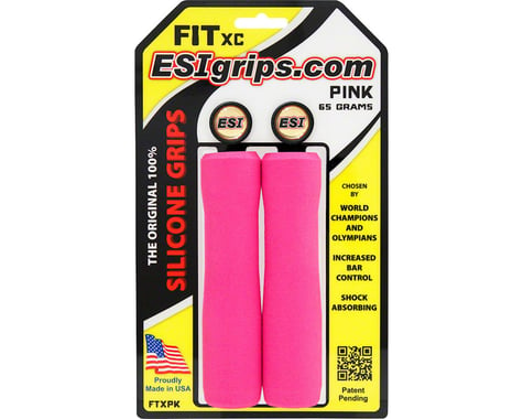 ESI Grips FIT XC Grips (Pink)