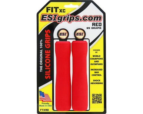 ESI Grips FIT XC Grips (Red)