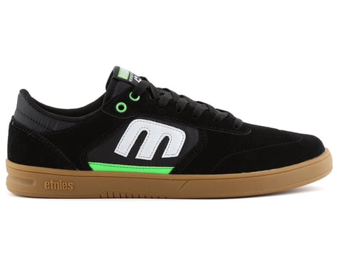 Etnies Windrow X Doomed Flat Pedal Shoes (Black/Green/Gum) (11.5)