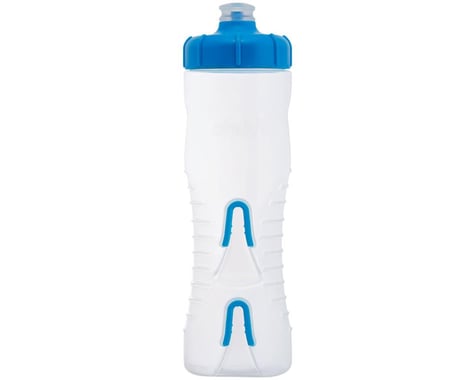 Fabric Cageless Water Bottle (Clear/Blue)