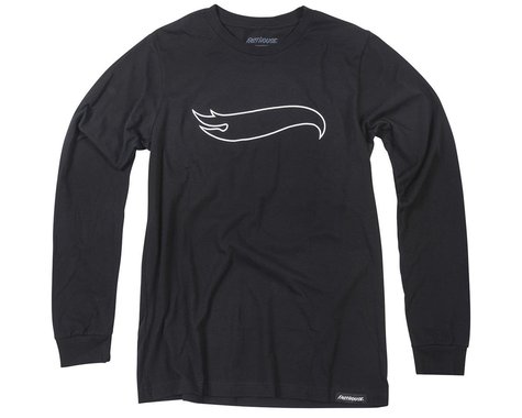 Fasthouse Inc. Stacked Hot Wheels Long Sleeve T-Shirt (Black) (L)