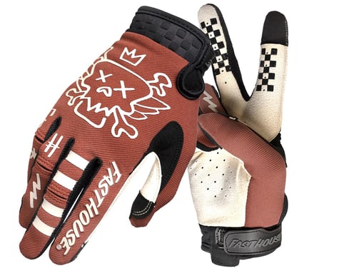 Fasthouse Inc. Youth Speed Style Stomp Gloves (Clay)