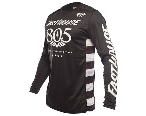 Fasthouse Inc. Classic 805 Long Sleeve Jersey (Black) (L)