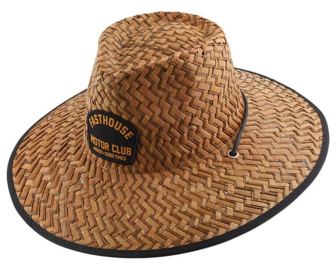 Fasthouse Inc. Brigade Straw Hat (Dark Brown) (One Size Fits Most)