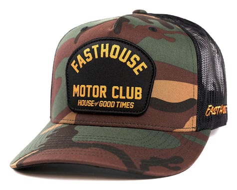 Fasthouse Inc. Brigade Hat (Camo) (One Size Fits Most)