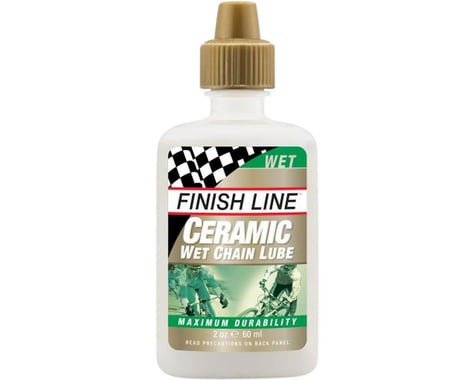 Finish Line Ceramic Wet Chain Lube (Bottle) (2oz)