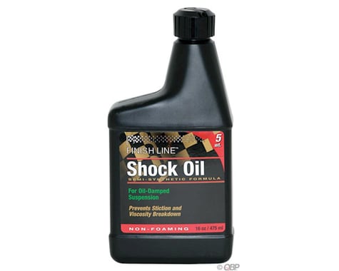 Finish Line Semi-Synthetic Shock Oil (5wt) (16oz)