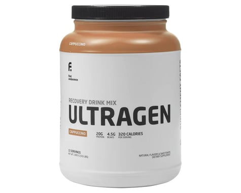 First Endurance Ultragen Recovery Drink Mix (Cappuccino) (48oz)