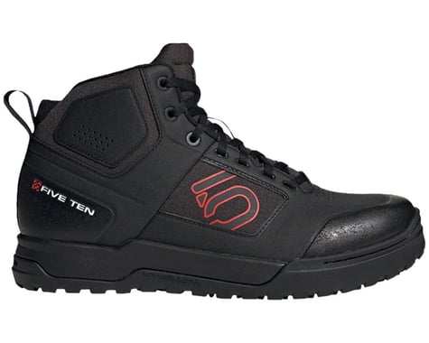 Five Ten Impact Pro Mid Flat Pedal Shoe (Core Black/ Red/ Core Black) (10)