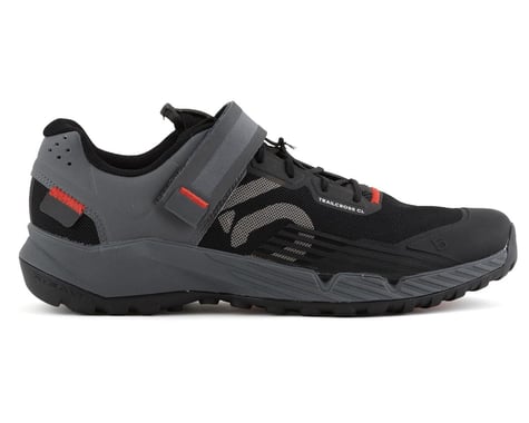 Five Ten Women's Trailcross Clip-In Shoe (Core Black/Grey Three/Red) (10)