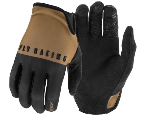 Fly Racing Media Gloves (Dark Khaki/Black) (XL)