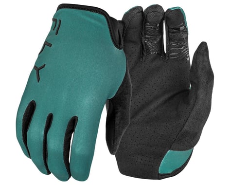 Fly Racing Radium Long Finger Gloves (Evergreen) (M)