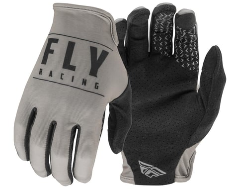 Fly Racing Media Gloves (Grey/Black) (S)