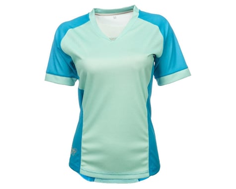 Fly Racing Lilly Ladies Jersey (Turquoise) (XS)