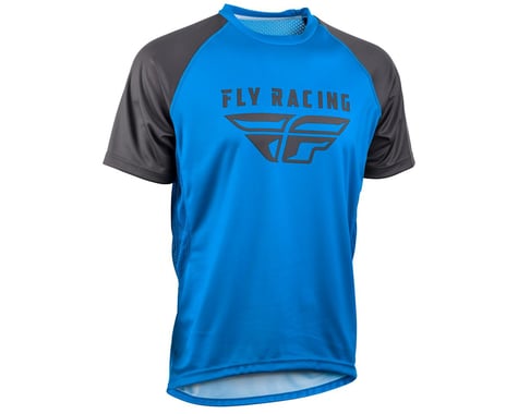 Fly Racing Super D Jersey (Blue/Charcoal)