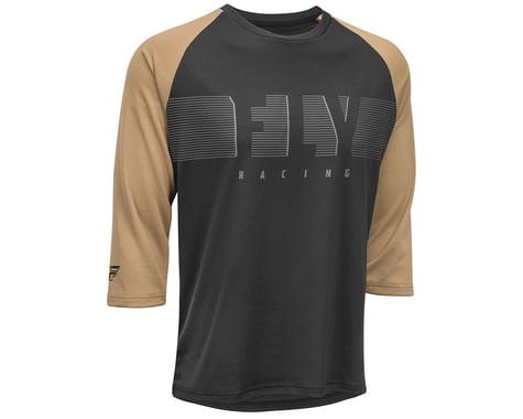 Fly Racing Ripa 3/4 Jersey (Black/Khaki)