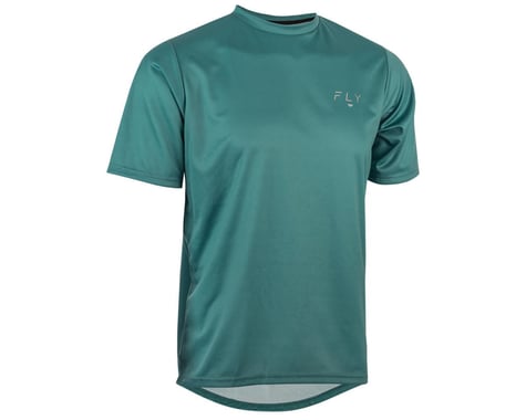 Fly Racing Action Short Sleeve Jersey (Evergreen) (S)