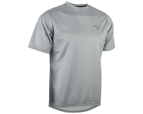 Fly Racing Action Short Sleeve Jersey (Light Grey) (S)