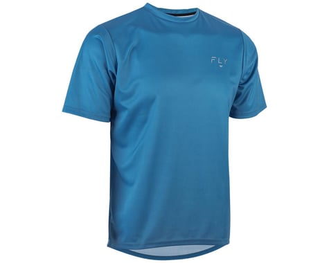 Fly Racing Action Short Sleeve Jersey (Slate Blue) (L)