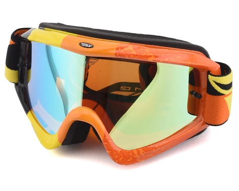 Fly Racing Zone Composite Goggle (Yellow/Orange/Black) (Orange Lens)
