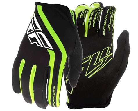 Fly Racing Windproof Gloves (Black/Hi Vis) (S)
