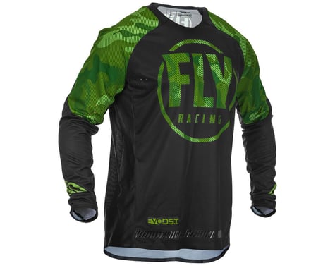 Fly Racing Evolution DST Long Sleeve Jersey (Green/Black)