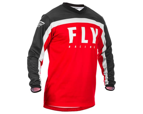 Fly Racing Youth F-16 Jersey (Red/Black/White) (YL)