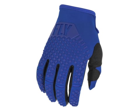 Fly Racing Youth Kinetic Gloves (Blue) (Youth L)