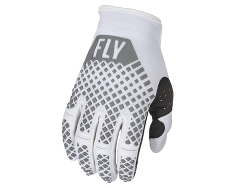 Fly Racing Kinetic Gloves (White) (L)