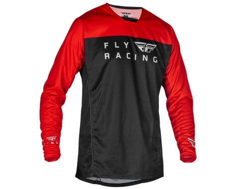 Fly Racing Youth Radium Jersey (Red/Black/Grey) (Youth L)