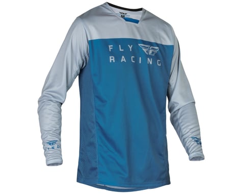 Fly Racing Youth Radium Jersey (Slate Blue/Grey) (Youth L)