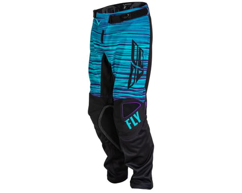 Fly Racing Youth Kinetic Mesh Pants (Black/Blue/Purple) (22)
