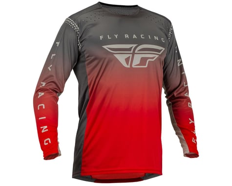 Fly Racing Lite Jersey (Red/Grey) (S)