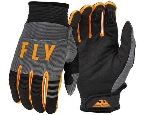 Fly Racing F-16 Gloves (Dark Grey/Black/Orange) (XL)