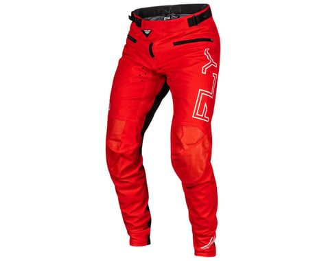 Fly Racing Youth Rayce Bicycle Pants (Red) (20)