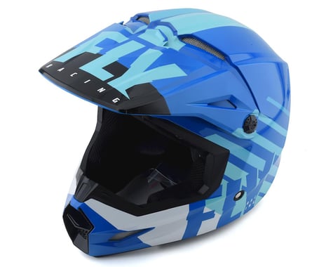 Fly Racing Kinetic K120 Helmet (Blue/White)