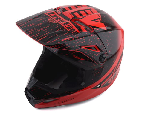 Fly Racing Kinetic K120 Youth Helmet (Red/Black)