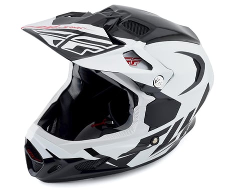 Fly Racing Werx Carbon Full-Face Helmet (Ultra) (White/Black/Red)