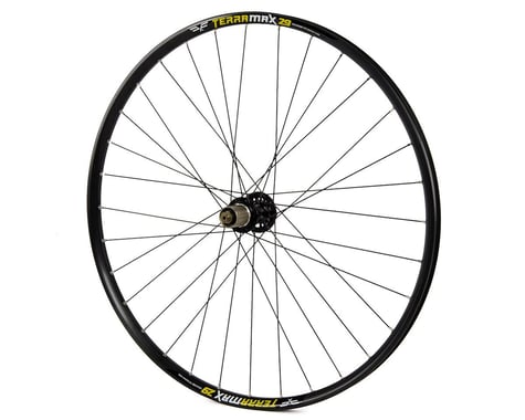 Forte Terramax Disc Mountain Rear Wheel (Black) (Shimano/SRAM) (QR x 135mm) (29" / 622 ISO)