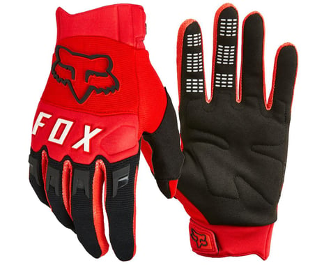 Fox Racing Dirtpaw Gloves (Fluorescent Red) (S)