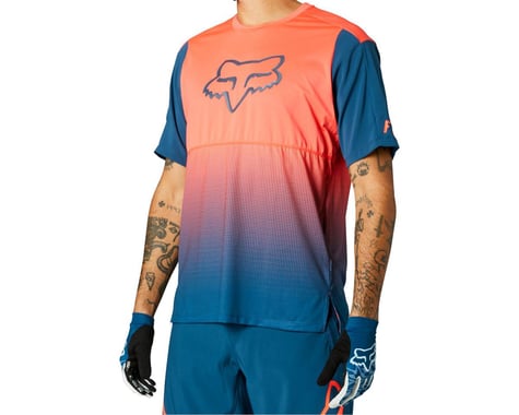 Fox Racing Flexair Short Sleeve Jersey (Atomic Punch)
