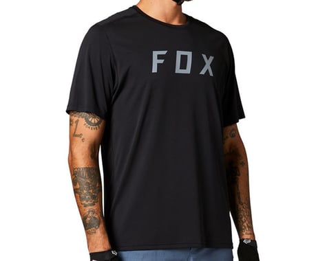 Fox Racing Ranger TrudDri Short Sleeve Jersey (Black) (M)