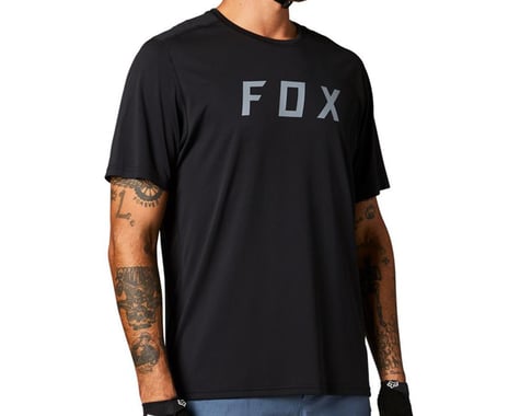 Fox Racing Ranger TrudDri Short Sleeve Jersey (Black) (S)