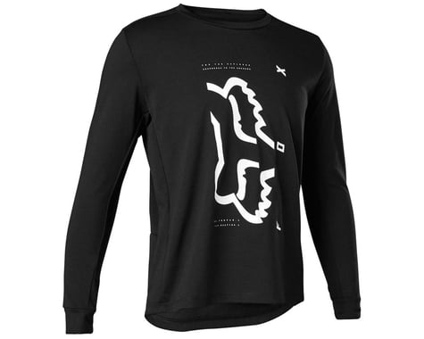 Fox Racing Youth Ranger DriRelease Long Sleeve Jersey (Black) (Youth XL)